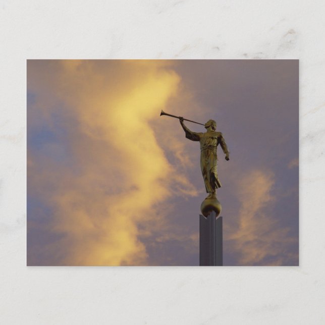 Angel Moroni Postcard (Front)
