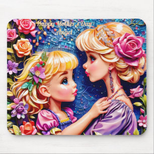 ANGEL ~ MOTHER'S DAY ~ Mother and Daughter ~ Mouse Mat
