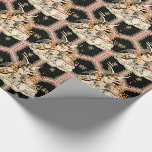 Angel Music Victorian Christmas Wrapping Paper