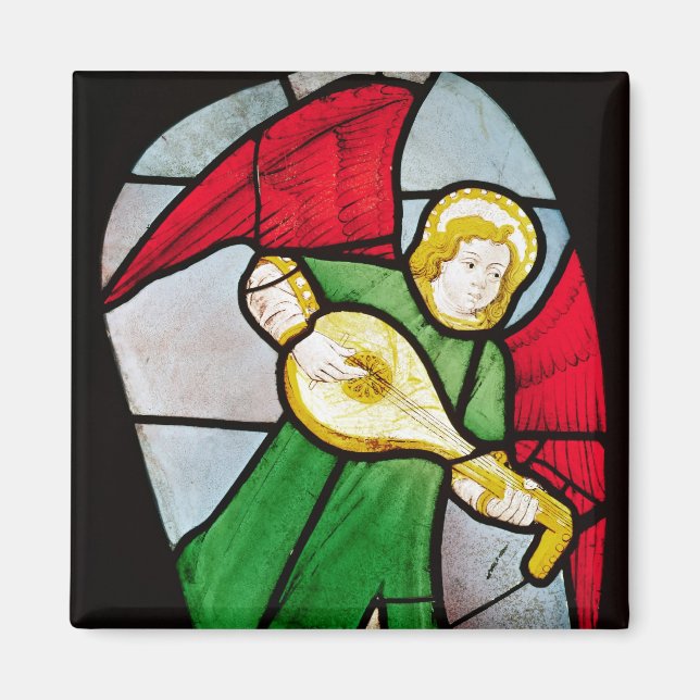 Angel Musician Magnet (Front)