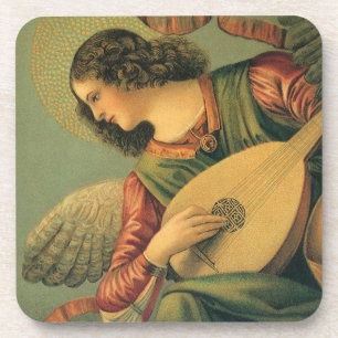 Angel Musician, Melozzo da Forli, Renaissance Art Coaster