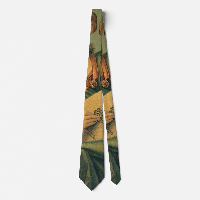 Angel Musician, Melozzo da Forli, Renaissance Art Tie (Front)