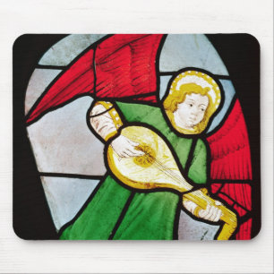 Angel Musician Mouse Mat
