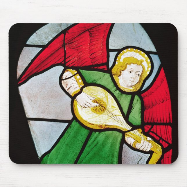 Angel Musician Mouse Mat (Front)