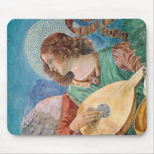 Angel Musician Mouse Mat