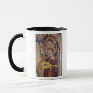 Angel musicians from painting of Virgin and Child Mug