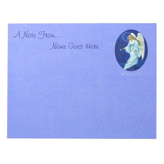 Angel Nocturne Notepad (Front)