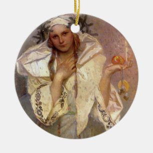 Angel Noel en Amerique Ceramic Tree Decoration