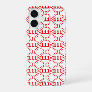 Angel Number 111 Red – Manifest & Attract iPhone 16 Case