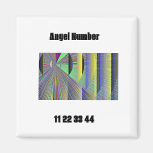 Angel Number 11 22 33 44 Magnet