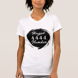 Angel Number "4444" Bella+Canvas Women’s Slim Fit  T-Shirt