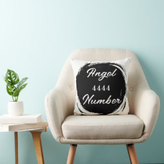 Angel Number "4444" Double Sided  Cushion