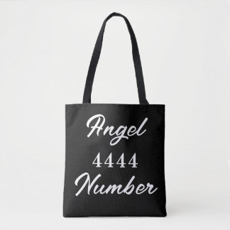 Angel Number "4444" T-Shirt Tote Bag