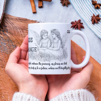 Angel Number 555 - Change - Mug With Quote