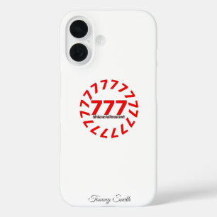Angel Number 777 – Spiritual Growth & Luck  iPhone 16 Case