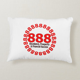 Angel Number 888 – Abundance & Harmony Decorative Cushion