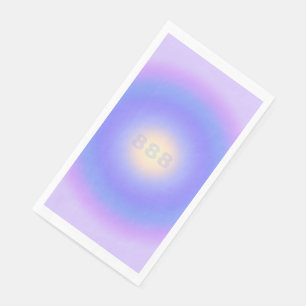 Angel Number 888 Balance - Angel Numbers Gradient Napkin