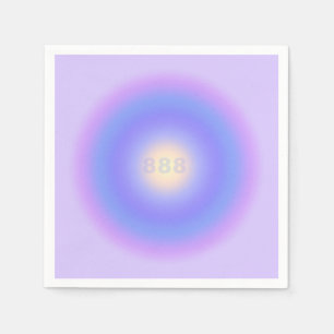 Angel Number 888 Balance - Angel Numbers Gradient Napkin