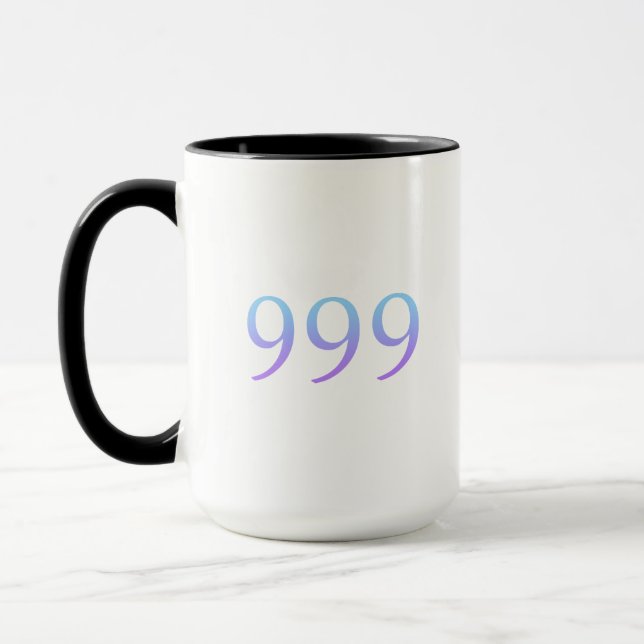 Angel Number 999   Mug (Left)