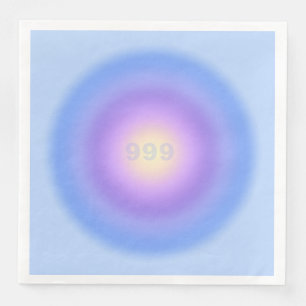 Angel Number 999 Release - Angel Numbers Gradient Napkin