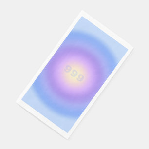 Angel Number 999 Release - Angel Numbers Gradient  Napkin