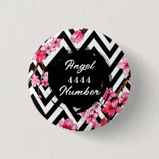Angel Numberr "4444" 3 Cm Round Badge