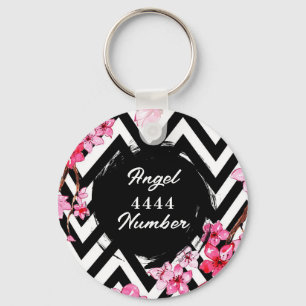 Angel Numberr "4444" Key Ring
