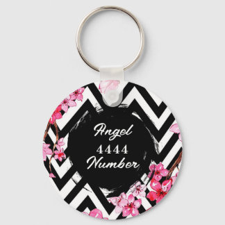 Angel Numberr "4444" Key Ring