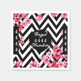 Angel Numberr "4444" Napkin