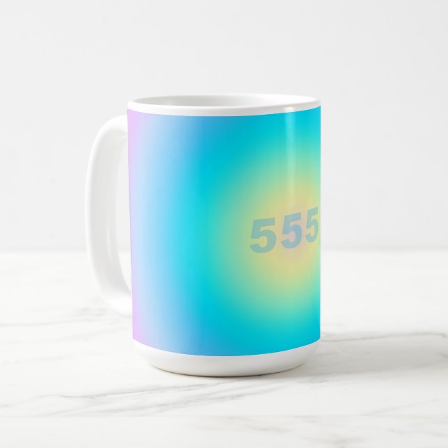 Angel Numbers 555 - Changes On The Horizon  Coffee Mug (Front Left)