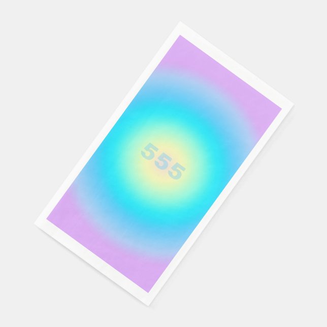 Angel Numbers 555 - Changes On The Horizon  Napkin (Corner)