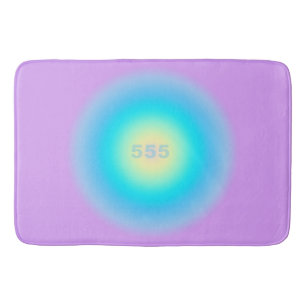 Angel Numbers 555 - New Beginnings  Bath Mat