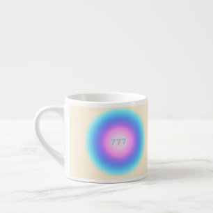Angel Numbers 777 - Good Fortune Espresso Cup