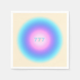 Angel Numbers 777 - Good Fortune Napkin
