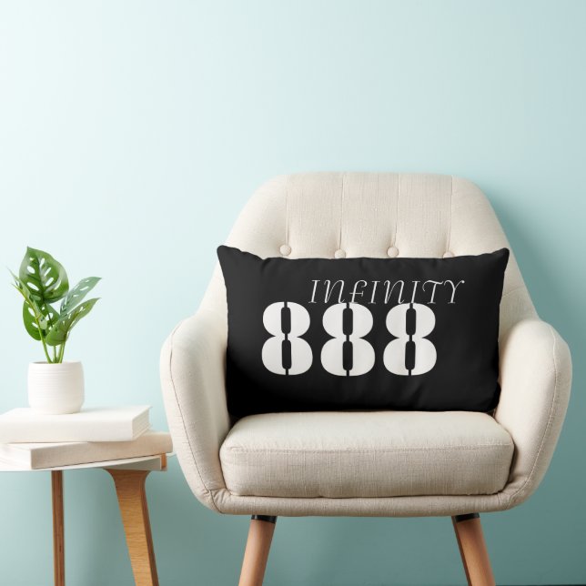 Angel Numbers Lumbar Cushion (Chair)