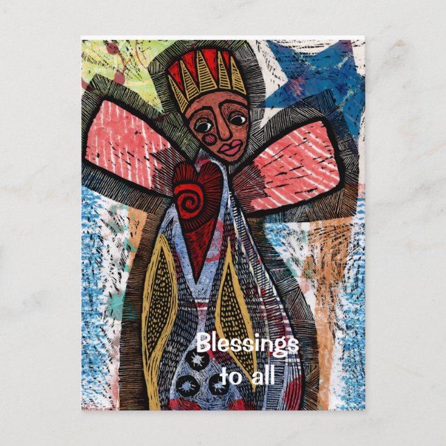 Angel of Africa Postcard (Front)