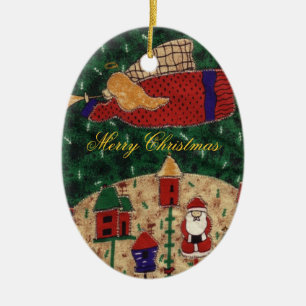 Angel of Christmas Ceramic Tree Decoration