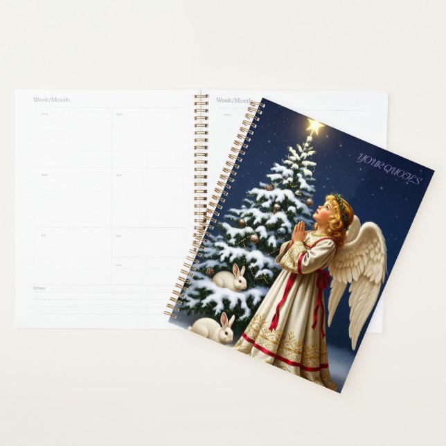 Angel of Christmas Night – Classical Holiday  Planner (Display)