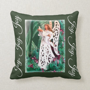 Angel of  Christmas Throw Pillow