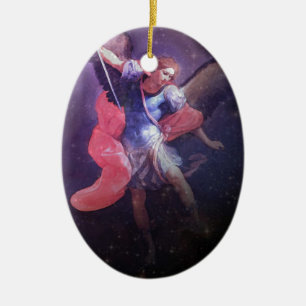 Angel of Courage Ceramic Tree Decoration