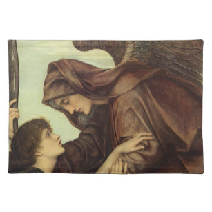 Angel of Death by Evelyn De Morgan Placemat