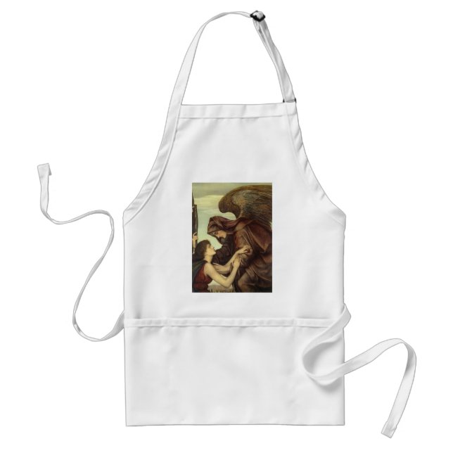 Angel of Death by Evelyn De Morgan Standard Apron (Front)