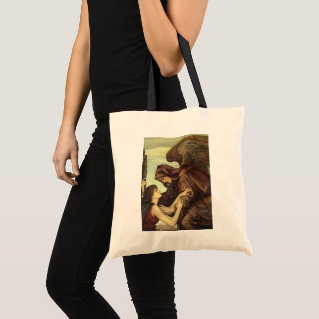 Angel of Death by Evelyn De Morgan Tote Bag (Front (Product))