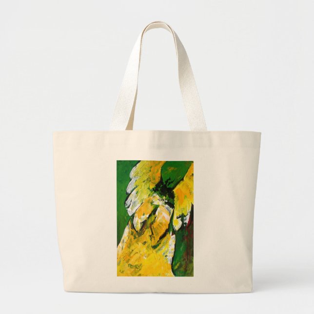 Angel of Delight 2010 Large Tote Bag (Front)