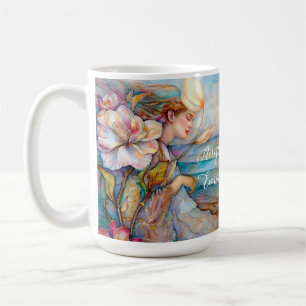 Angel Of Emotion Turquoise Mug