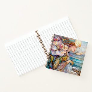 Angel Of Emotions Spiral Notebook