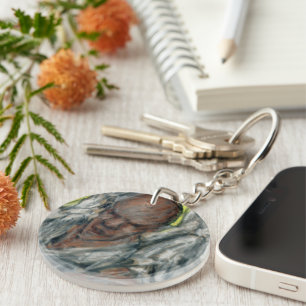 Angel of Forgiveness Keychain