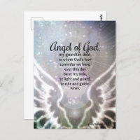 Angel of God Prayer Guardian Angel Modern Neutral