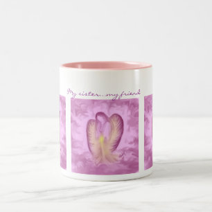 Angel of Grace Two-Tone Coffee Mug