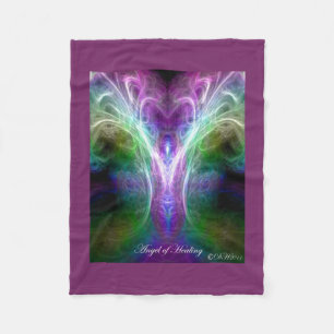 Angel of Healing Fleece Blanket